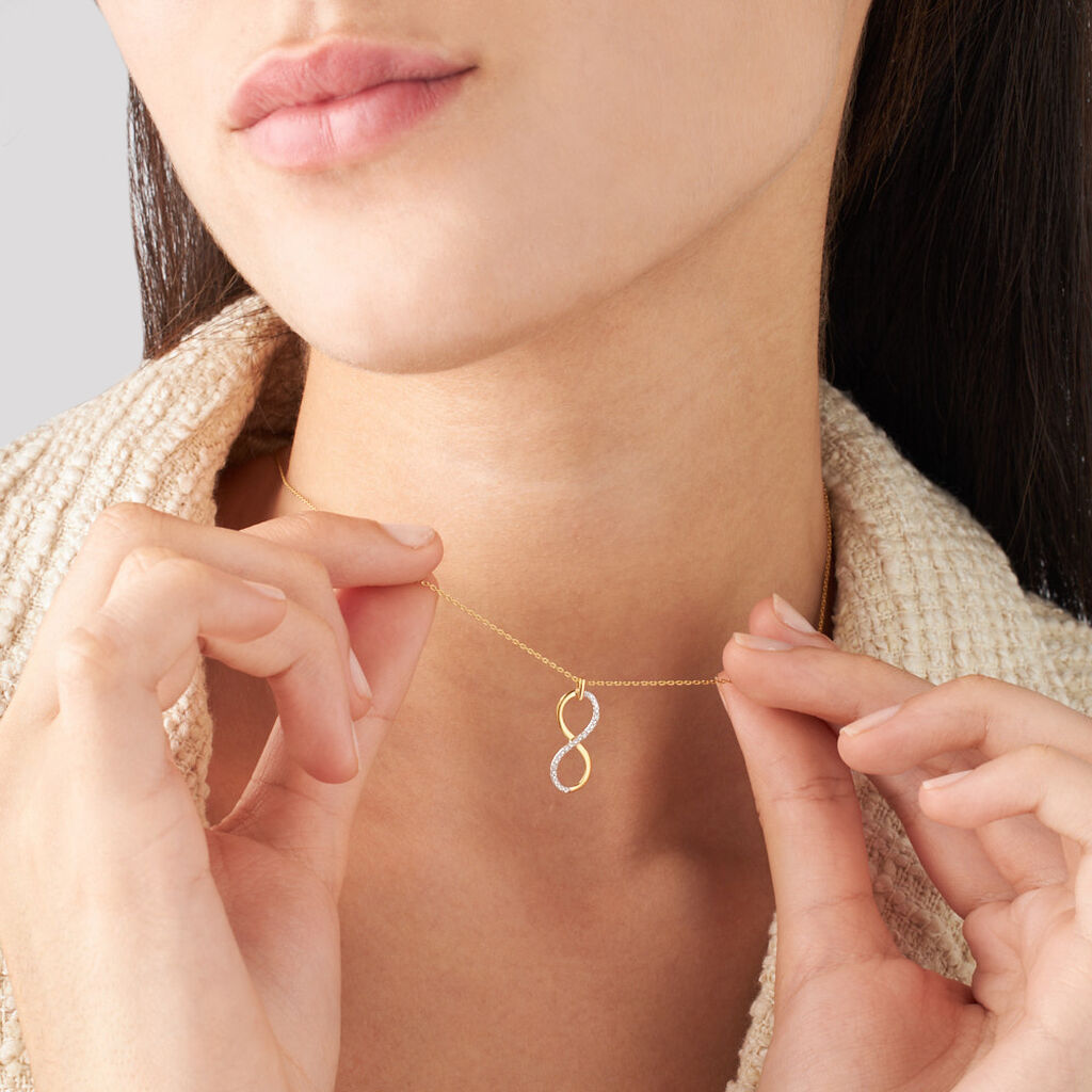 Collana Sophia Oro Giallo Diamante - Collane Donna | Stroili