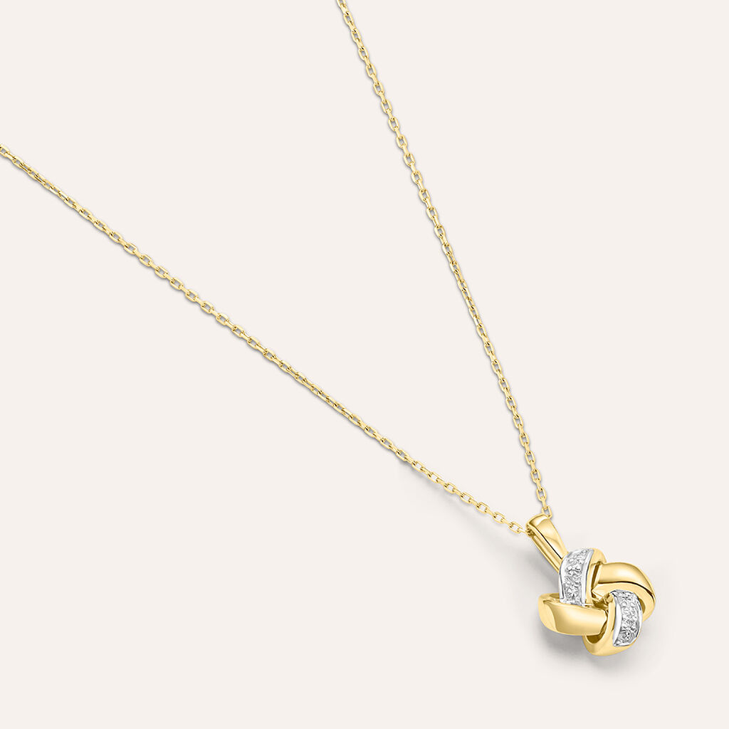 Collana Sophia Oro Giallo Diamante - Collane Donna | Stroili