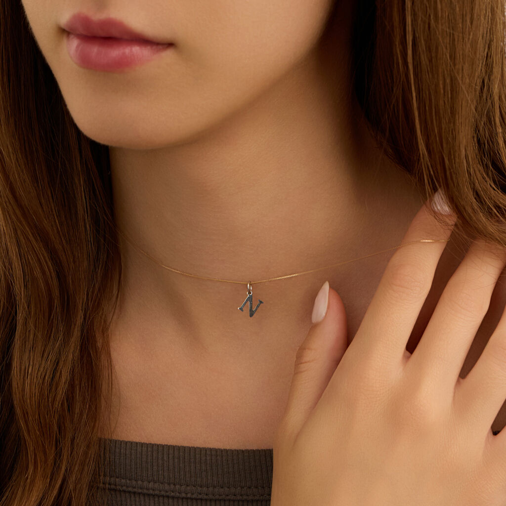 Pendente Poème Oro Bianco