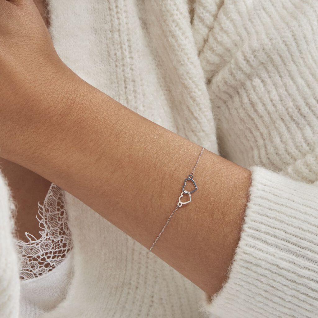 Bracciale Beverly Oro Bianco - Bracciali Amicizia Donna | Stroili