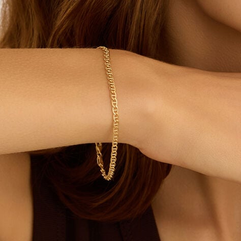 Bracciale Catena Colette Oro Giallo - Bracciali Unisex | Stroili