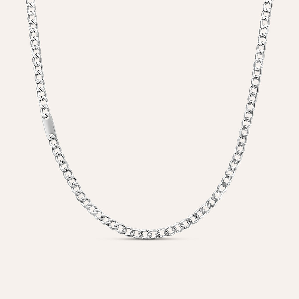 Collana Man Code Acciaio