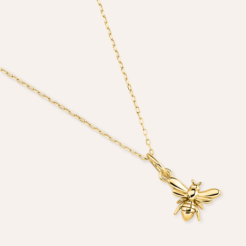 Pendente Love Beats Argento Dorato