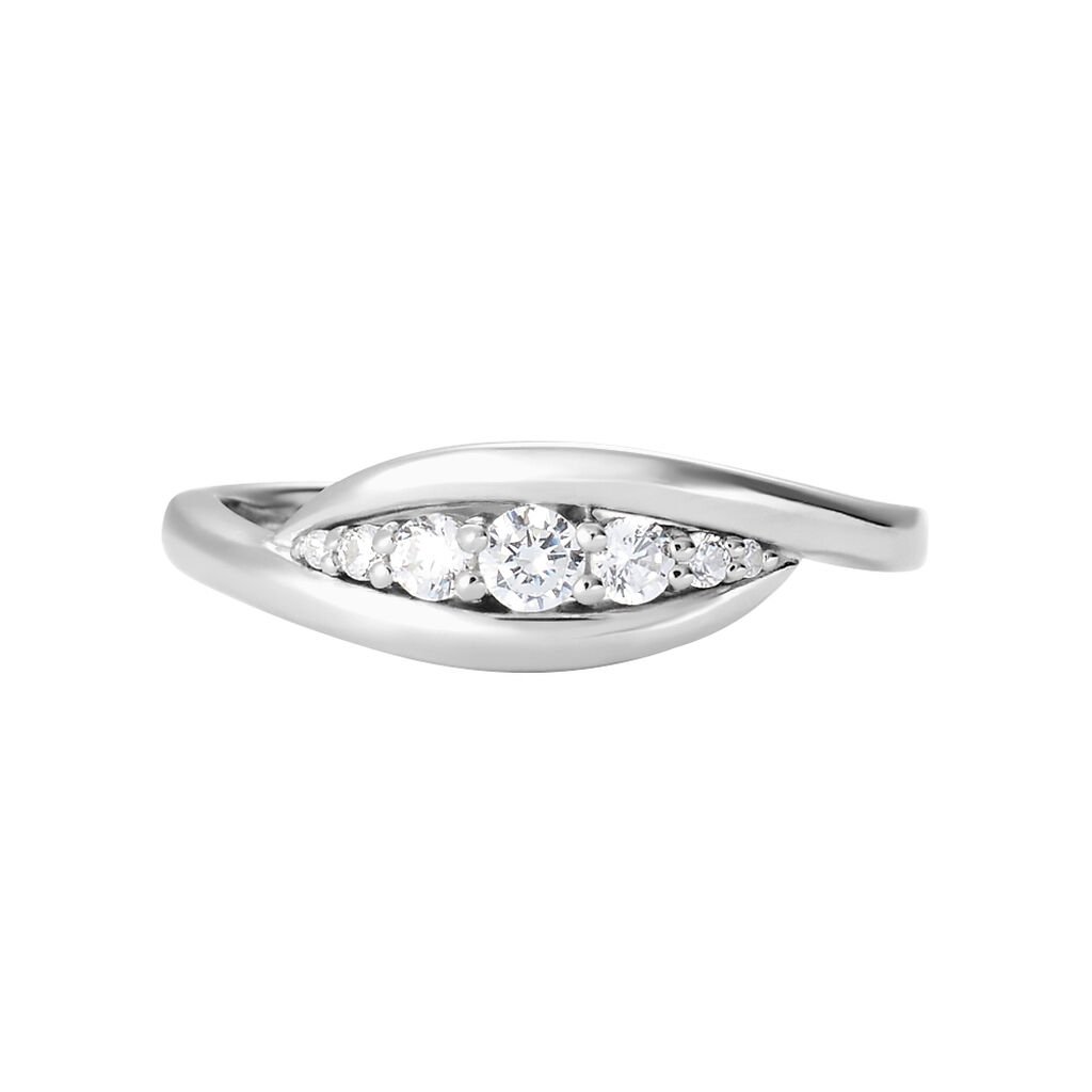 Anello Riviere Silver Shine Argento Rodiato Cubic Zirconia - Anelli Riviere Donna | Stroili
