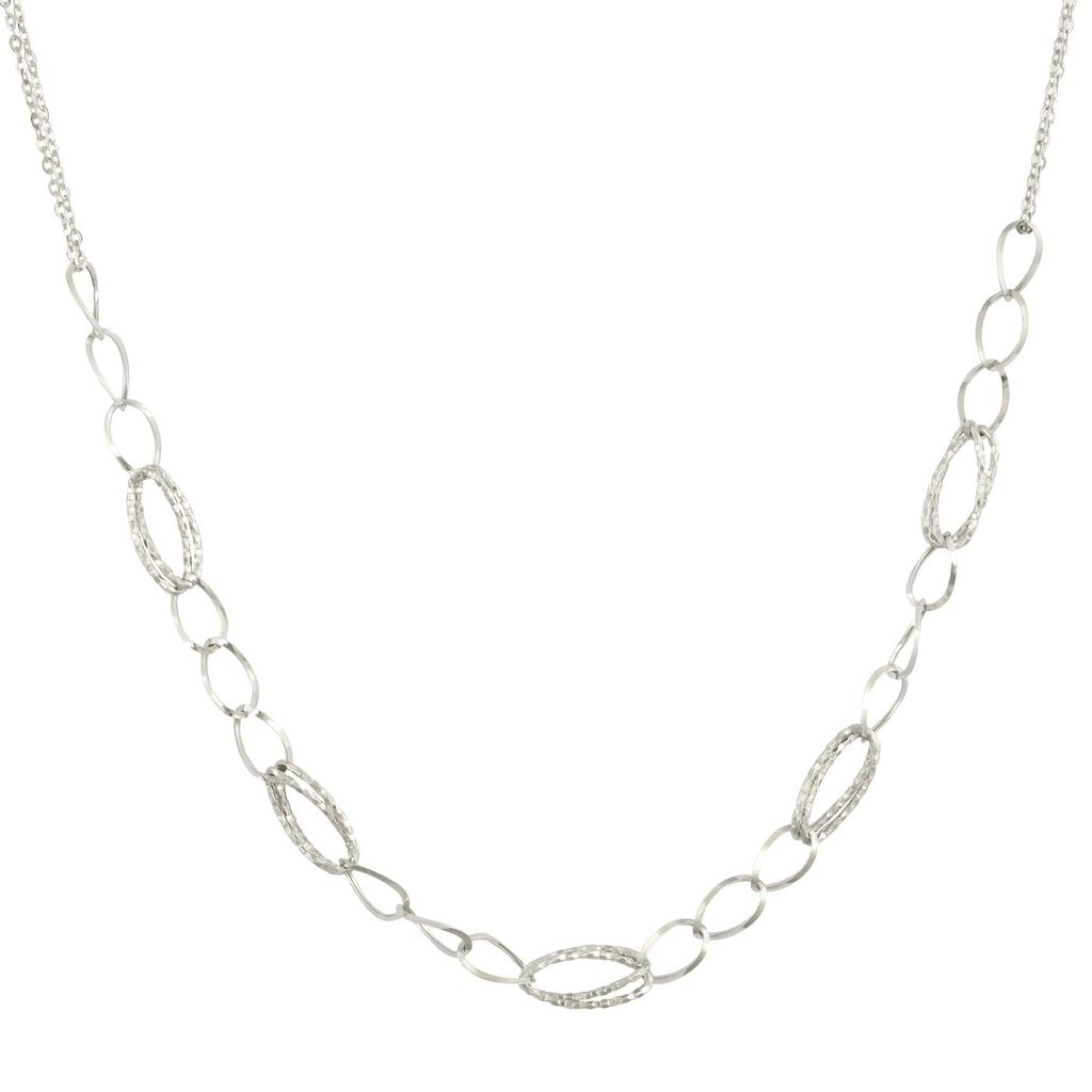 Collana Gold Essence Oro Bianco