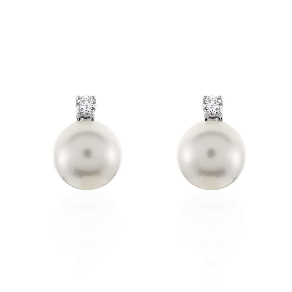 Orecchini A Lobo Tuscany Silver In Argento 925 Riciclato Con Zirconia Cubica