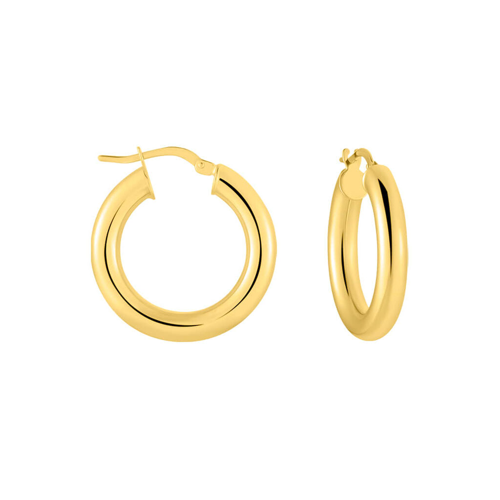 Orecchini A Cerchio Toujours Oro Giallo - Orecchini a Cerchio Donna | Stroili