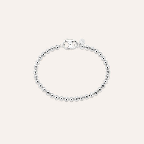 Bracciale Catena Gentleman Argento Rodiato - Bracciali Uomo | Stroili