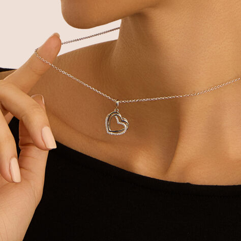 Collana Silver Shine Argento Rodiato Cubic Zirconia - Collane Donna | Stroili