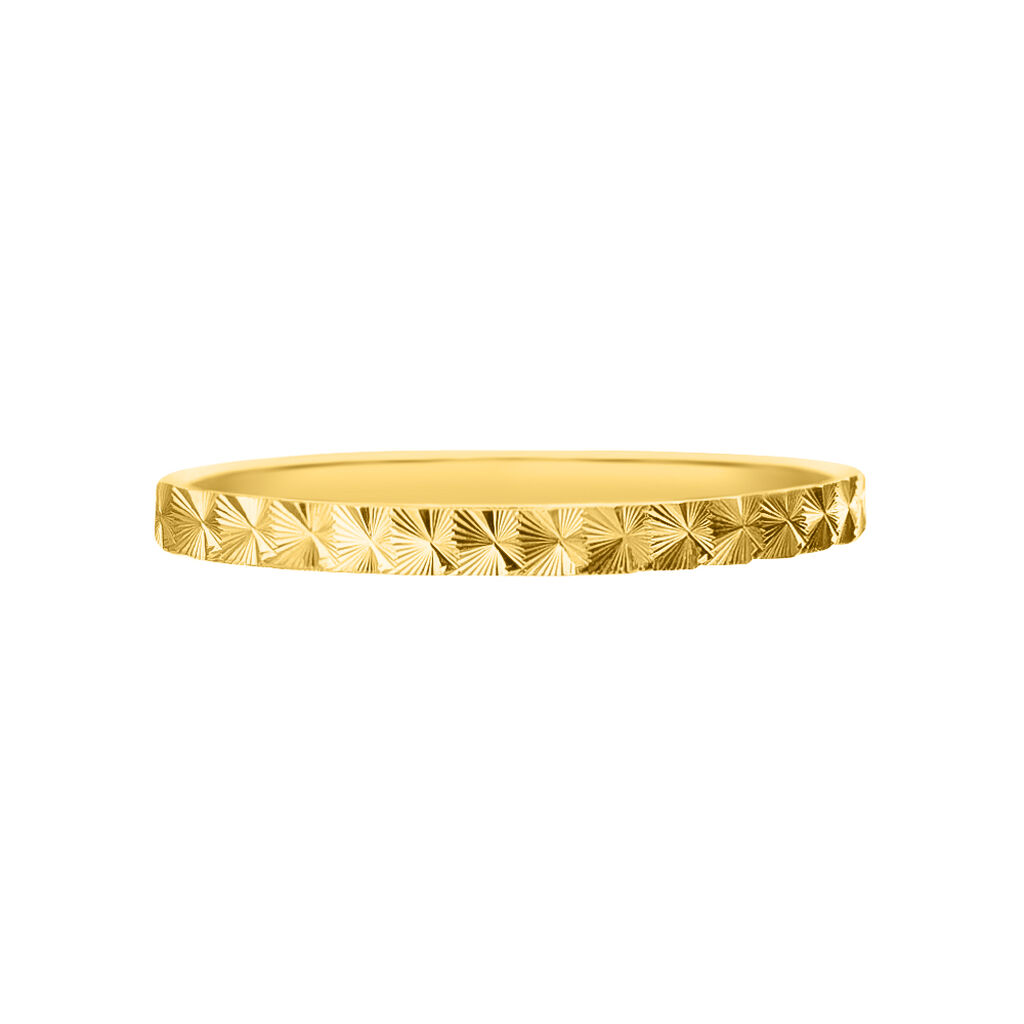 Fede Classica Diamantata 1.8 mm Oro Giallo