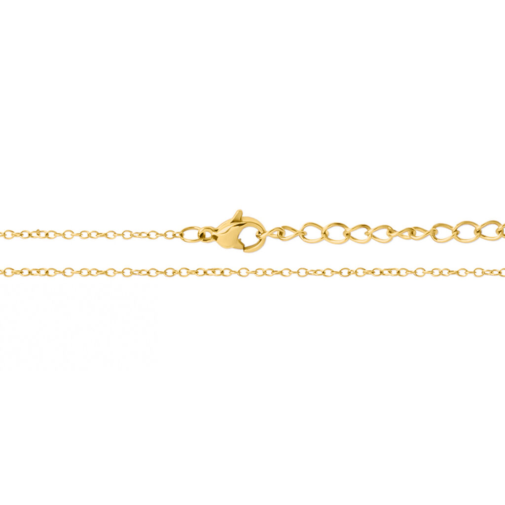 Collana Lady Code Acciaio Dorato - Collane Donna | Stroili