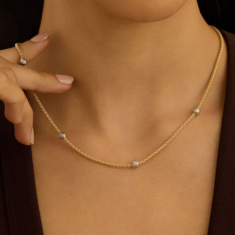 Collana Golden Lover Oro Bicolore - Collane Donna | Stroili