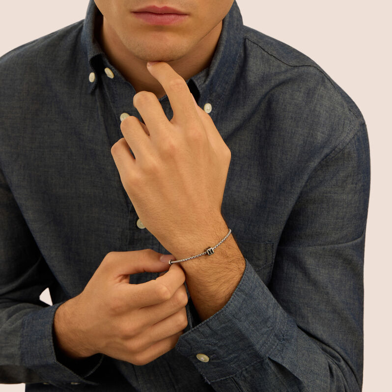 Bead Essential Code Acciaio - Beads Uomo | Stroili