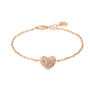 Bracciale Lady Phantasya Acciaio Rosa Cristallo