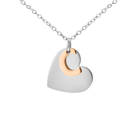 Collana Lady Chic Acciaio Bicolore Bianco / Rosa - Collane Donna | Stroili