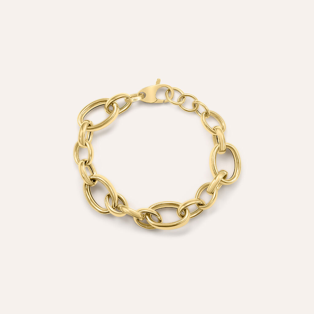 Bracciale Catena Gold Essence Oro Giallo