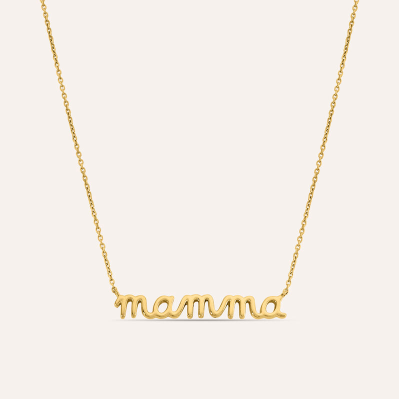 Collana Mamma Silver Collection Argento Dorato - Collane Donna | Stroili