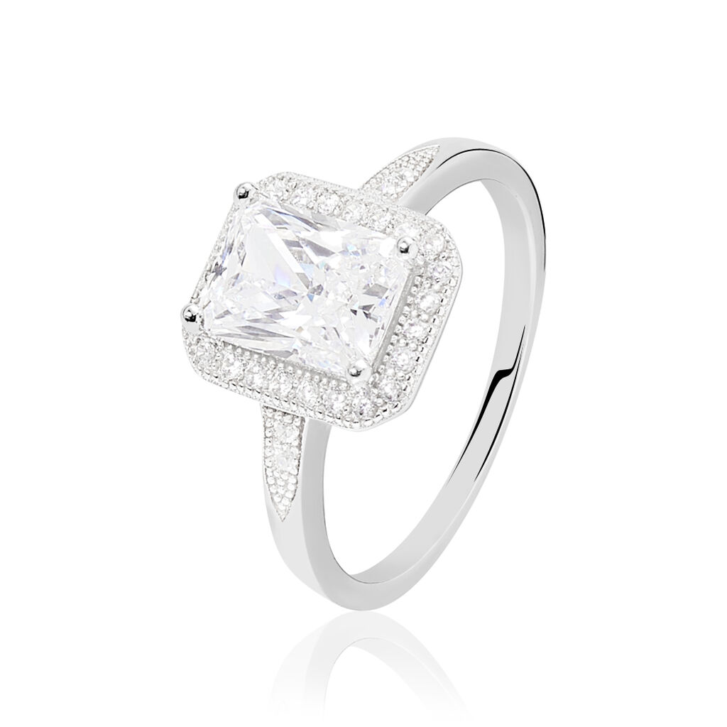 Anello Silver Elegance Argento Rodiato Cubic Zirconia - Anelli con Pietre Donna | Stroili