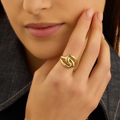 Anello Fascia Silver Collection Argento Dorato - Anelli Donna | Stroili