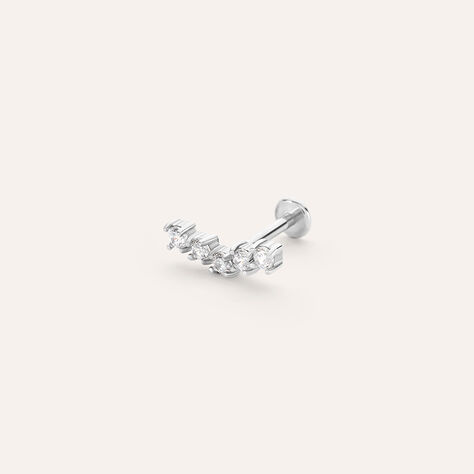 Piercing Orecchio Helix Conch Lady Code Acciaio Cristallo - Piercing Orecchio Donna | Stroili
