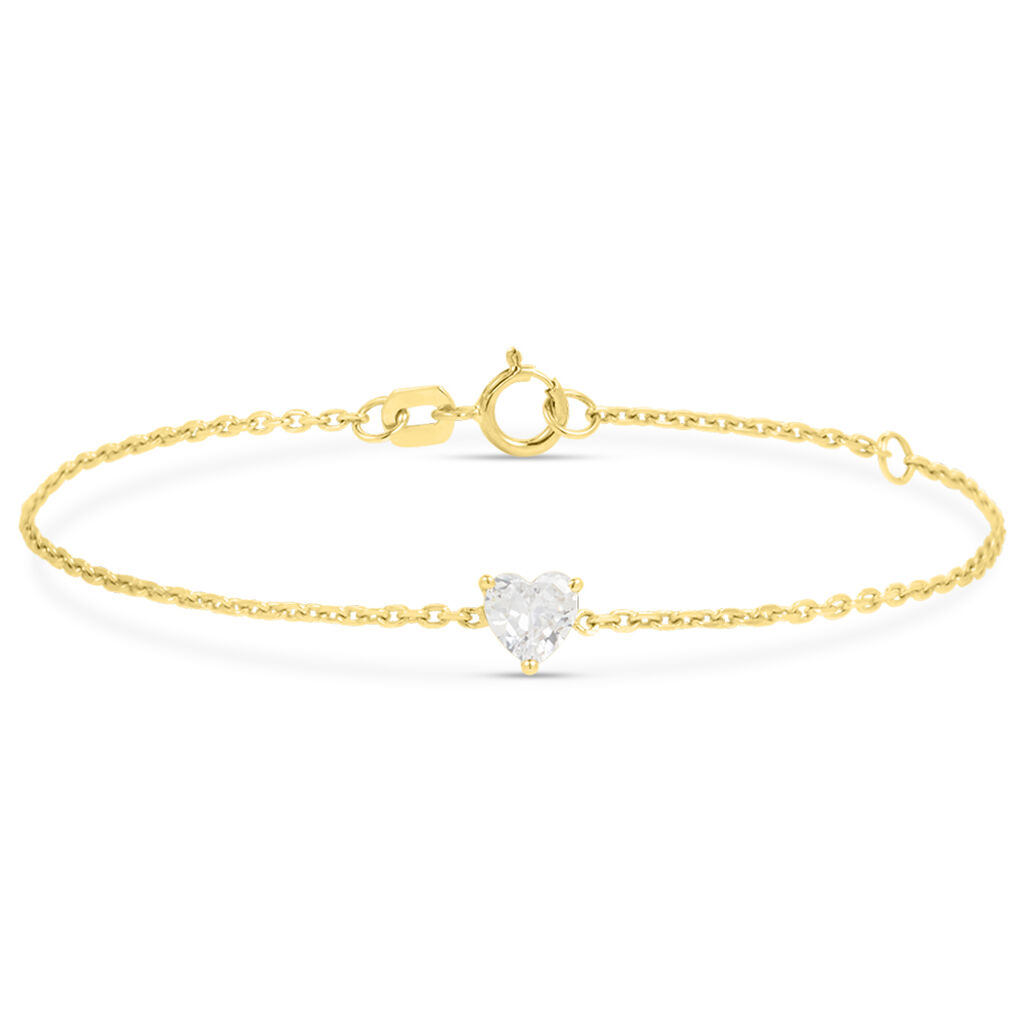 Bracciale Punto Luce Claire Oro Giallo Cubic Zirconia - Bracciali Amicizia Donna | Stroili