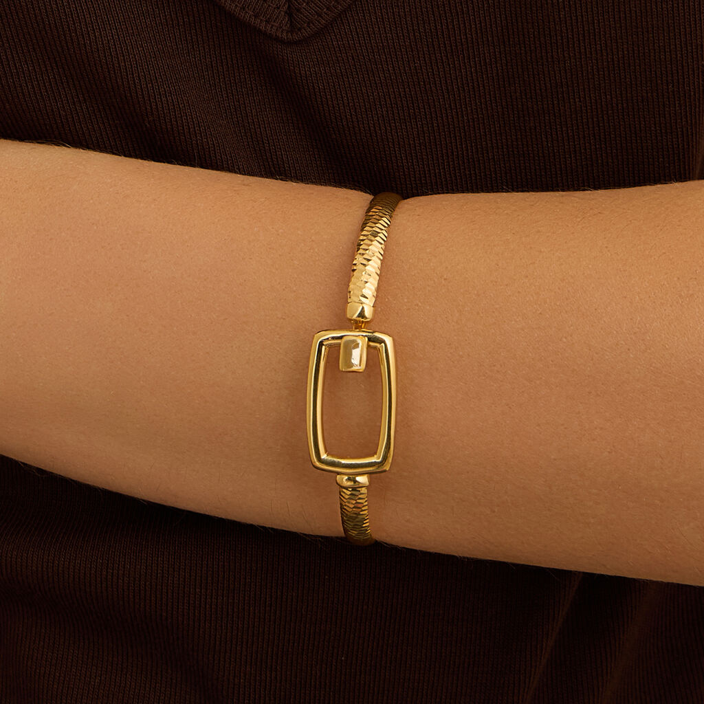Bangle Silver Collection Argento Dorato - Regalo per Cerimonie Religiose Donna | Stroili