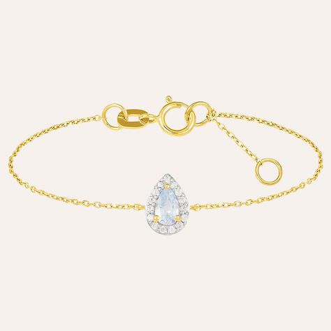Bracciale Am&eacute;lie Oro Giallo Topazio Cubic Zirconia - Bracciali Donna | Stroili