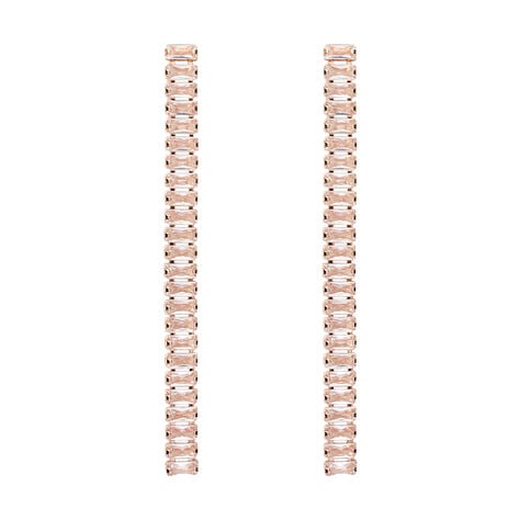 Orecchini Pendenti Tennis Romantic Shine Metallo Cristallo - Orecchini Pendenti Donna | Stroili