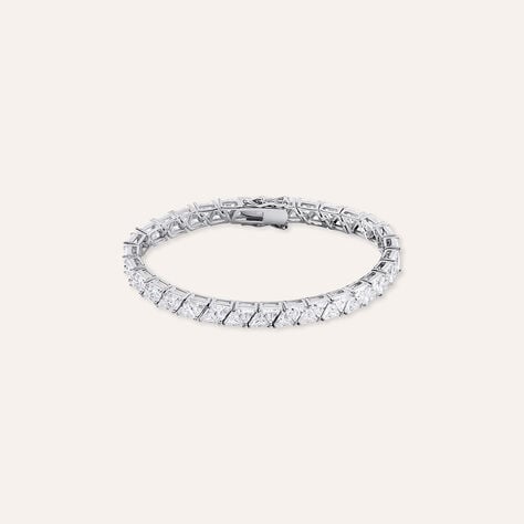 Bracciale Tennis Silver Elegance Argento Rodiato Cubic Zirconia - Bracciali Tennis Donna | Stroili