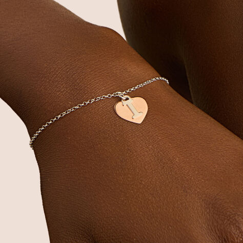 Bracciale Silver Collection Argento Bicolore Bianco / Rosa - Bracciali Donna | Stroili