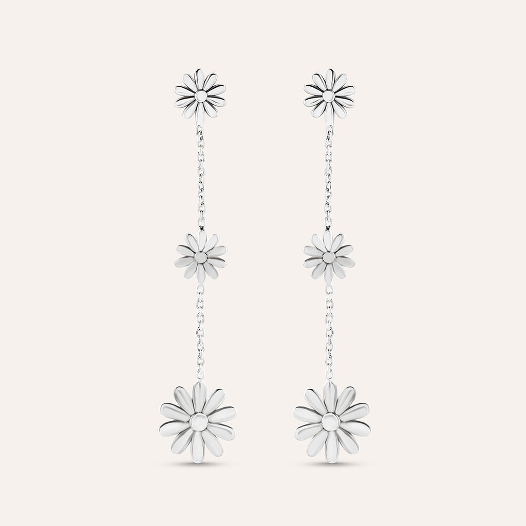 Orecchini Pendenti Silver Collection Argento Rodiato