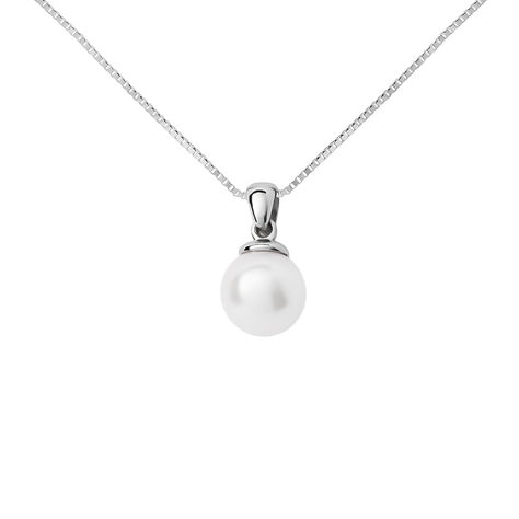 Collana Gabrielle Oro Bianco Perla Akoya - Collane Donna | Stroili