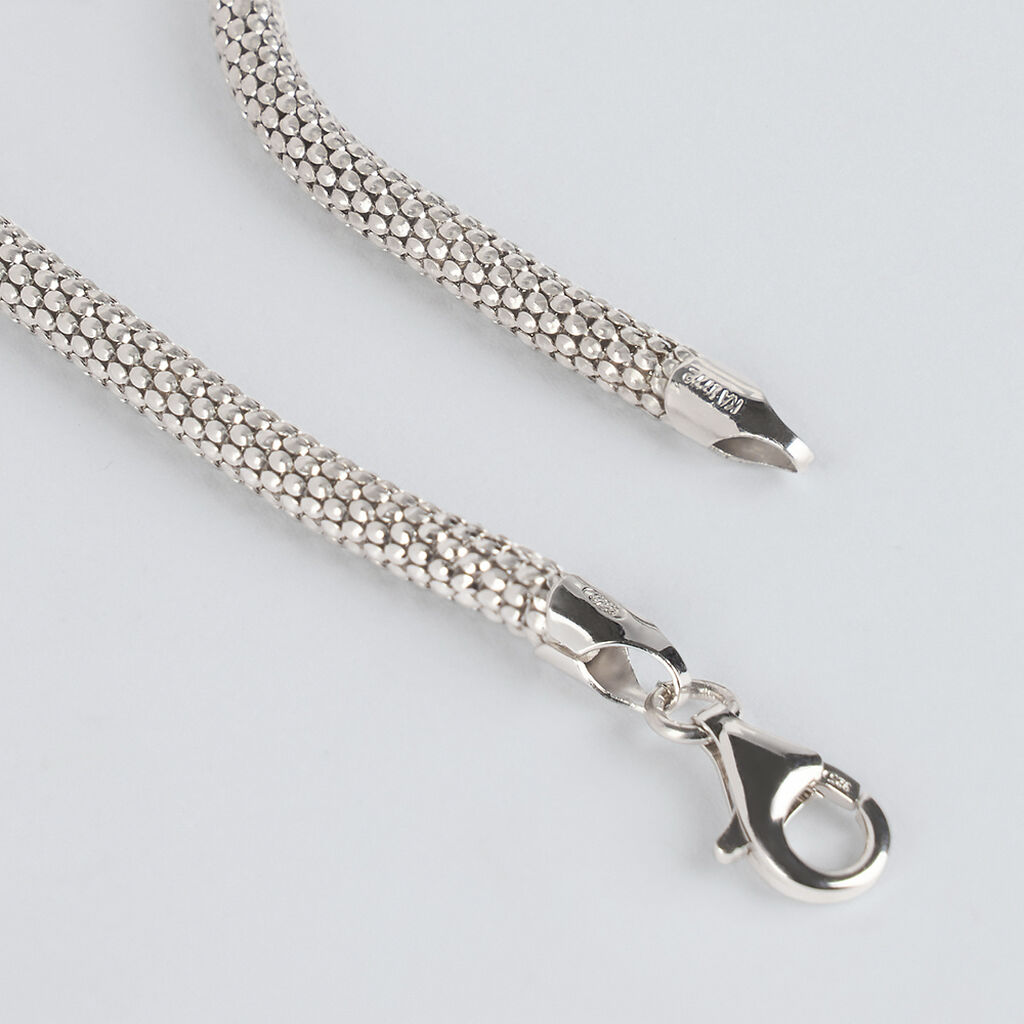 Bracciale Catena Silver Collection Argento Rodiato