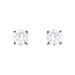 Orecchini Lobo Punto Luce Diamade Oro Bianco Diamante Lab-Grown - Orecchini a Lobo Donna | Stroili