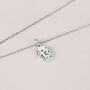 Pendente Saluti&Baci Ferro di Cavallo Love Beats Argento Rodiato Cubic Zirconia