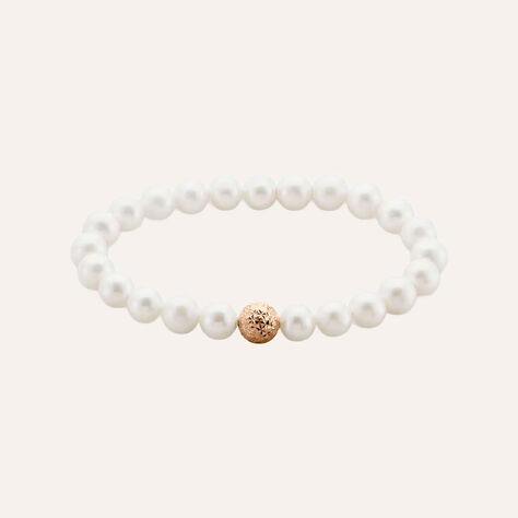 Bracciale Gabrielle Oro Rosa Perla D'Acqua Dolce - Bracciali Donna | Stroili