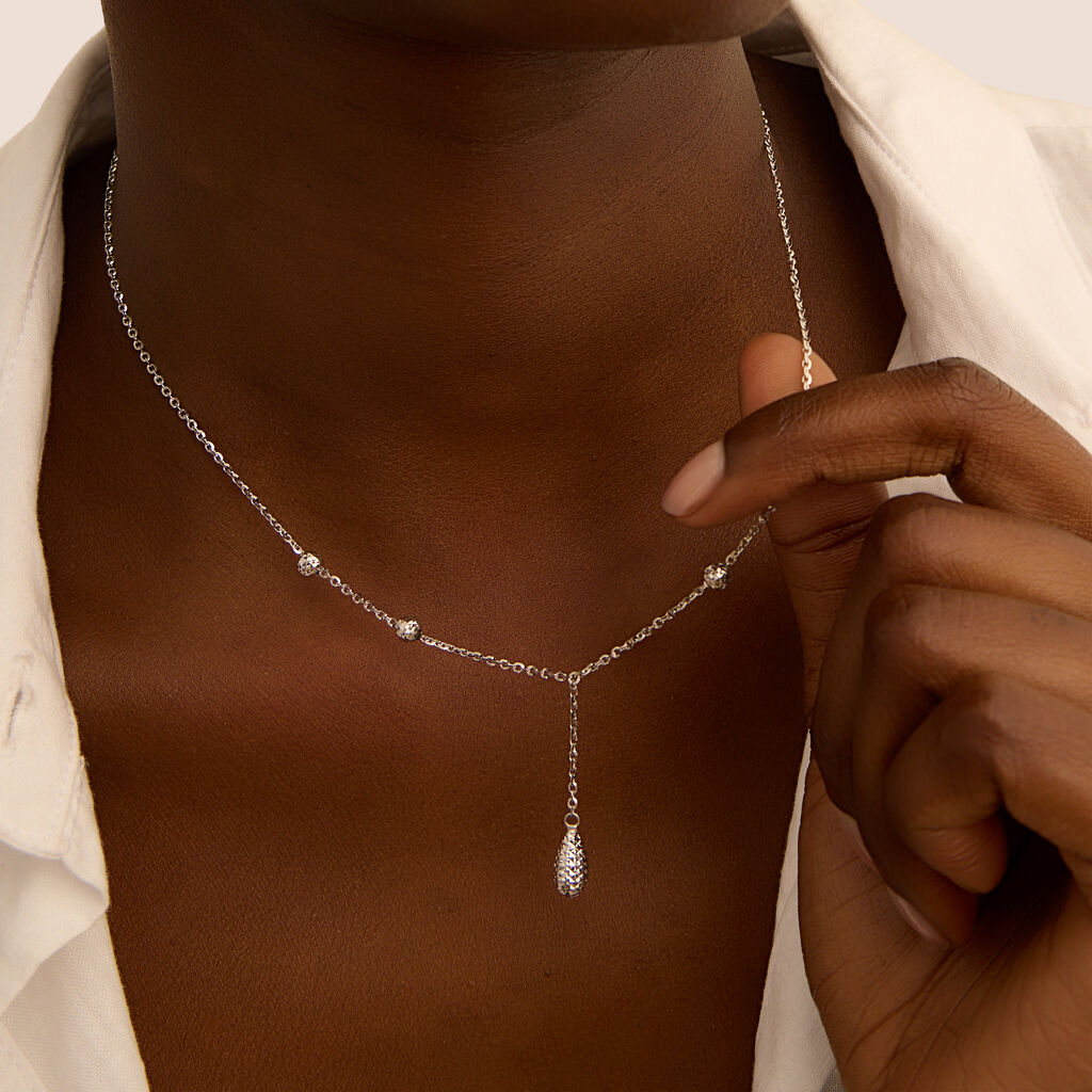 Collana Isabelle Oro Bianco - Collane Donna | Stroili
