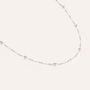Collana Silver Pearls Argento Rodiato Perla sintentica