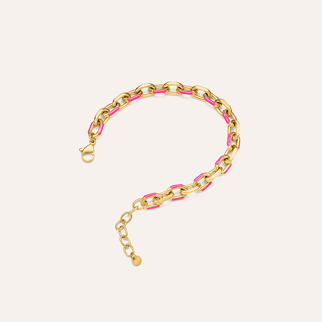 Bracciale Catena Lady Sweet Acciaio Dorato - Bracciali Donna | Stroili