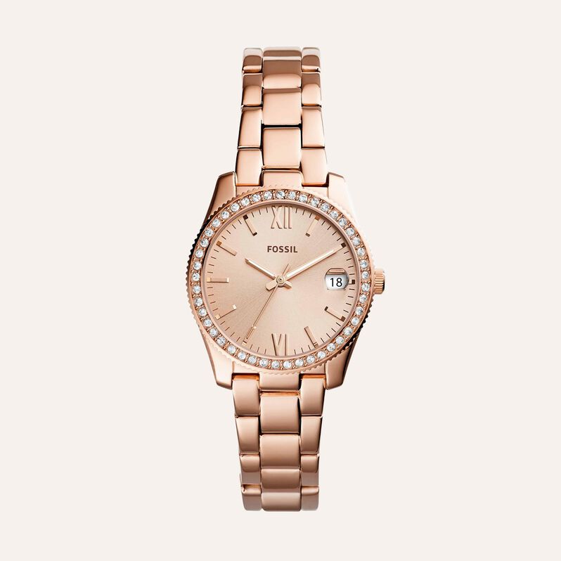 Orologio Al Quarzo Fossil Scarlette Es4318 - Orologi con Datario Donna | Stroili
