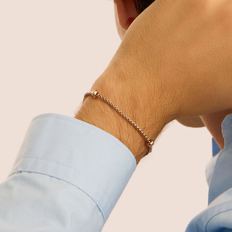 Bracciale Essential Code Acciaio Rosa - Bracciali Donna | Stroili