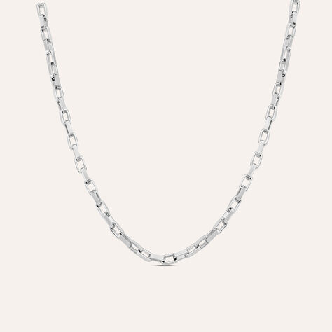 Catena Gentleman Argento Rodiato - Collane Catena Uomo | Stroili