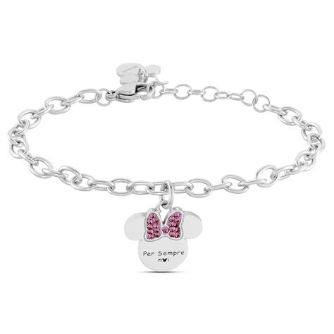Bracciale Lady Message Acciaio Cristallo - Bracciali con Incisione Donna | Stroili
