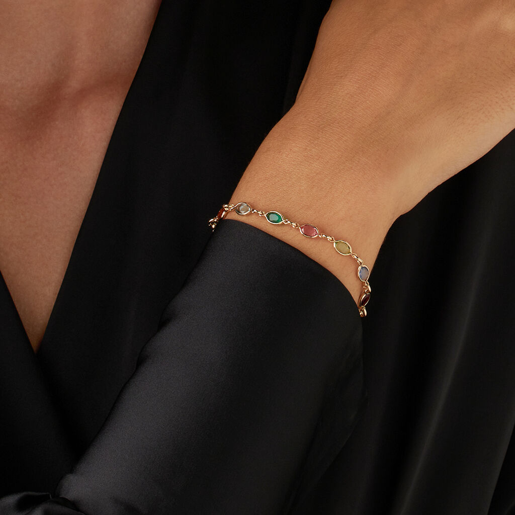 Bracciale Golden Dream Placcato Oro Giallo Cubic Zirconia - Bracciali Amicizia Donna | Stroili