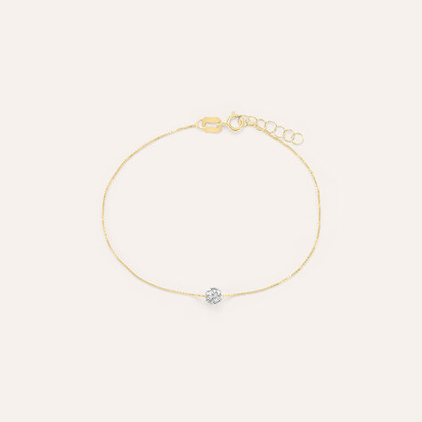 Bracciale Christelle Oro Giallo Cristallo - Bracciali Donna | Stroili
