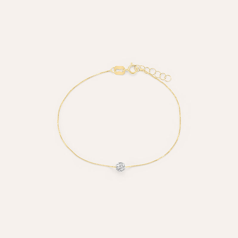 Bracciale Christelle Oro Giallo Cristallo - Bracciali Donna | Stroili