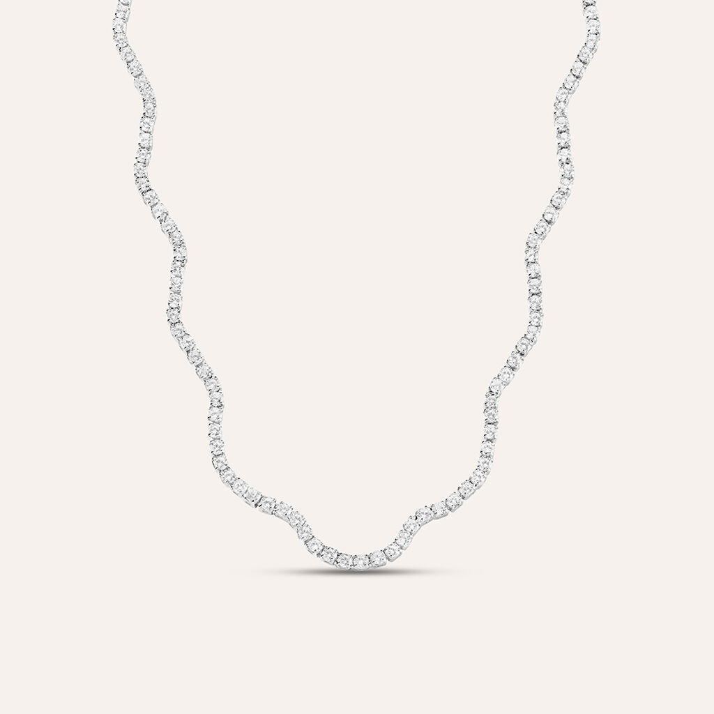 Collana Romantic Shine Ottone Cristallo