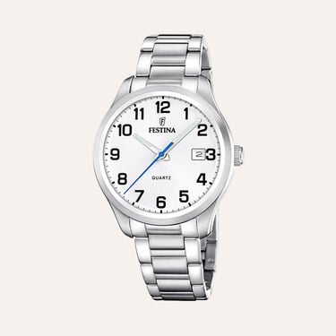 Orologio Al Quarzo Festina Acero Clasico F20736/1