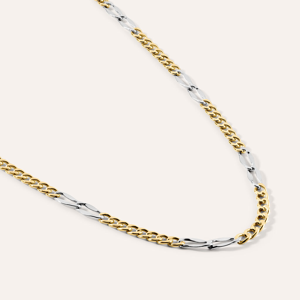 Catena L'homme Or Oro Bicolore