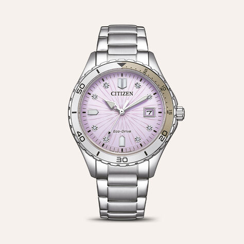 Orologio Eco Drive Citizen Ore Felici Fe6170-88x - Orologi con Datario Donna | Stroili